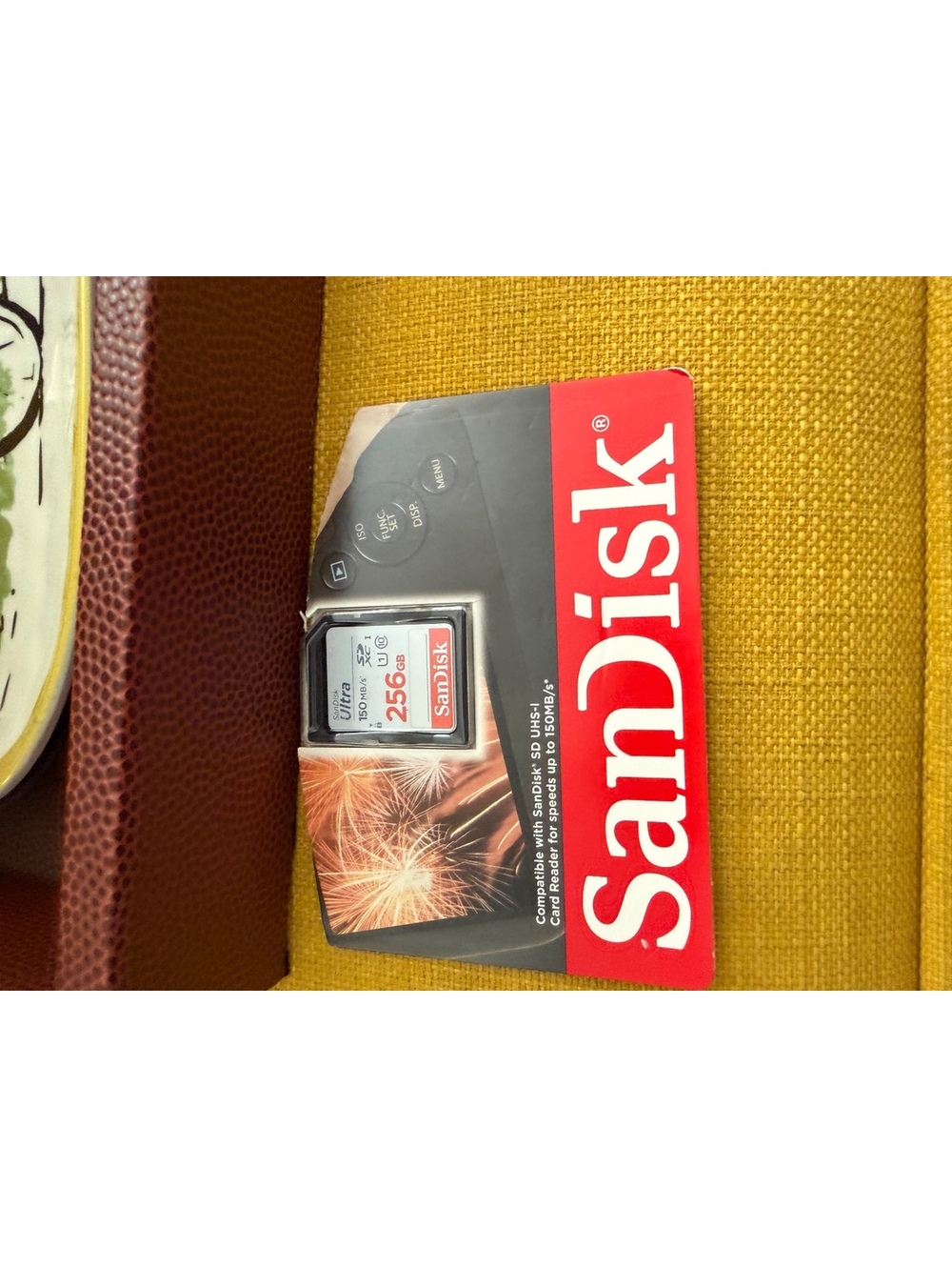 Sandisk ultra 256 GB new 150 MB camera memory card full speedd